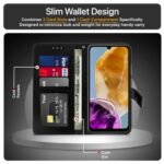 Shock Proof Flip Cover Back Case for Samsung Galaxy M15 5G Prime Edition | Magnetic Wallet Leather Case with Stand - Image 7