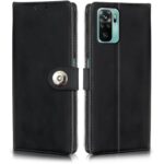 Shock Proof Flip Cover Back Case for Xiaomi Redmi Note 10 | Magnetic Wallet Leather Case with Stand
