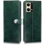 Shock Proof Flip Cover Back Case for Oppo F21 Pro 4G | Magnetic Wallet Leather Case with Stand