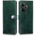 Shock Proof Flip Cover Back Case for Realme Gt 6T 5G | Magnetic Wallet Leather Case with Stand