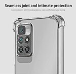 UltraHybrid Crystal Clear Back Case Cover for Xiaomi Mi Redmi 10 Prime | Hard Back | Slim Fit Shockproof Design | Camera Protection Bump | Back Cover Case (PC,TPU | Transparent) - Image 5