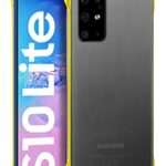 | The Ultimate Case | for Galaxy S10 Lite | Shock Proof Ultra Slim Frameless Design, Complete Protection | Hybrid Bumper Hard Back Case Cover (Sunshine Yellow)