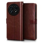 Shock Proof Flip Cover Back Case for Realme 13 Pro 5G | Magnetic Wallet Leather Case with Stand - Image 5