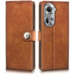 Shock Proof Flip Cover Back Case for Oppo Reno 11 5G | Magnetic Wallet Leather Case with Stand