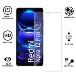 Unbreakable Nano Film Glass Screen Protector for Xiaomi Redmi Note 12 Pro 5G [ Flexible like a Screen Guard, Harder than a Tempered Glass ]  Pack Of 2 - Image 5