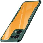 Thermoplastic Polyurethane Shockproof Crystal Clear Oppo F21 Pro 4G Back Cover Case|360 Degree Protection|Protective Design|Transparent Back Cover Case for Oppo F21 Pro 4G-Green