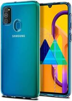 Back Cover for Samsung Galaxy M21 / M30s / M21 2021 Edition (Plastic|Transparent)