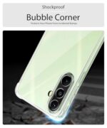 Clear Back Cover Case for Samsung Galaxy M36 5G | Samsung Galaxy F36 5G Shockproof Soft TPU Case | Cushioned Edges for Ultimate Protection Back Cover Case - Transparent - Image 7