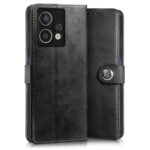 Shock Proof Flip Cover Back Case for Hmd Crest Max 5G | Magnetic Wallet Leather Case with Stand - Image 5