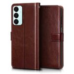 Shock Proof Flip Cover Back Case for Samsung Galaxy A16 5G | Magnetic Wallet Leather Case with Stand - Image 5
