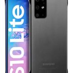 Ultra Slim Shock Proof Back Case Cover for Samsung Galaxy S10 Lite (Hard | Hybrid PC & TPU Bumper | Ultimate Frameless Design, Full Protection | DarkNight Matte Black)