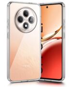 Transparent Back Cover Case for Oppo F27 5G | Raised Bumps for Full Device & Camera Protection Shockproof TPU Silicone Back Case Mobile Cover Transparent - Image 5