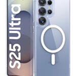 UltraHybrid Back Case Cover for Samsung Galaxy S25 Ultra 5G | Compatible with MagSafe | Drop and Camera Protection | Shock Proof Crystal Clear Mobile Back Case (PC+TPU, Transparent)