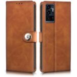 Shock Proof Flip Cover Back Case for Vivo V23E 5G | Magnetic Wallet Leather Case with Stand