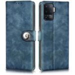 Shock Proof Flip Cover Back Case for Oppo F19 Pro | Magnetic Wallet Leather Case with Stand