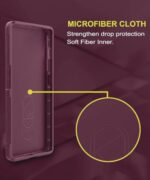 Ultimate Silicon Back Cover Case for iQOO Z9 5G | Military Grade Drop Protection Shockproof Bumper | Anti-Slip Grip | Scratch Proof Micro-Fibre Cloth Inside (Crimson Red) - Image 7