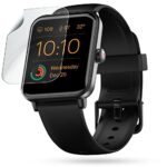 Screen Protector Guard for Noise ColorFit Pro 3 | MilitaryGrade TPU Nano Film [Not Glass] Clear Anti Scratch Fingerprint Bubble Free High Touch Smart Watch Screen Protection  Pack of 2