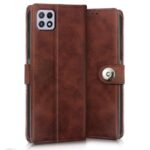 Shock Proof Flip Cover Back Case for Samsung Galaxy A22 5G | Magnetic Wallet Leather Case with Stand - Image 3