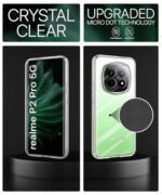 Crystal Clear Transparent Back Case Cover for Realme P2 Pro 5G | Full Device & Camera Protection Shockproof TPU | Flexible Silicone Back Cover Case Transparent - Image 5