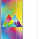 Unbreakable Nano Film Flexible; Harder Than a Tempered Glass Screen Protector for Samsung Galaxy M20 (Pack of 2) Clear