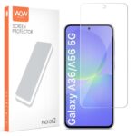 Unbreakable Nano Film Glass Screen Protector for Samsung Galaxy A36 5G | Galaxy A56 5G [ Flexible like a Screen Guard, Harder than a Tempered Glass ]  Pack Of 2 - Image 3