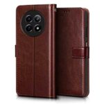 Shock Proof Flip Cover Back Case for Realme 13 5G | Magnetic Wallet Leather Case with Stand - Image 5