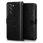 Shock Proof Flip Cover Back Case for Realme 14X 5G | Magnetic Wallet Leather Case with Stand - Image 5