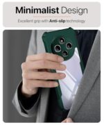 Shock Proof Clear Protective Back Case for Redmi A4 5G | Poco C75 5G | Redmi 14C 5G - AirEDGE Technology | 360 Degree Camera Protection | Transparent Hybrid Back Case Mobile Cover - Green - Image 7