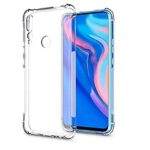 Flexible Shockproof Crystal Clear TPU Back Cover Case Full Protection with Cushioned Edges Clear TPU Back Case Cover for Huawei Y9 Prime 2019 - Transparent