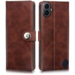 Shock Proof Flip Cover Back Case for Nothing Cmf Phone 1 | Magnetic Wallet Leather Case with Stand