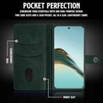 Shock Proof Flip Cover Back Case for Realme 13 Pro 5G | Magnetic Wallet Leather Case with Stand - Image 7