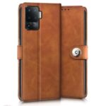 Shock Proof Flip Cover Back Case for Oppo F19 Pro | Magnetic Wallet Leather Case with Stand - Image 3