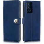 Shock Proof Flip Cover Back Case for Iqoo Z5 5G | Magnetic Wallet Leather Case with Stand