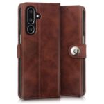 Shock Proof Flip Cover Back Case for Samsung Galaxy M36 5G | Magnetic Wallet Leather Case with Stand - Image 3
