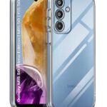 Ultra-Hybrid Clear Back Case Cover for Samsung Galaxy M15 5G Prime Edition | M15 5G | F15 5G | Sleek Hard Back | Cushion Edge Shockproof Drop & Camera Protection Bump Transparent