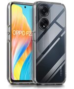 Crystal Clear Transparent Back Case Cover for Oppo F23 5G | Full Device & Camera Protection Shockproof TPU | Flexible Silicone Back Cover Case Transparent