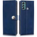 Shock Proof Flip Cover Back Case for Motorola Moto G60 | Magnetic Wallet Leather Case with Stand