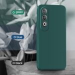 Back Cover for 1+ OnePlus Nord CE 4 5G | Ultra Slim Soft Rubberised Case | Inner Velvet Fabric Lining | Matte Silicone Flexible Mobile Case | Camera Protection - Green - Image 7