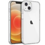 Ultra Hybrid Camera & Drop Protection Back Cover Case for iPhone 13 (TPU + Polycarbonate | Crystal Transparent)