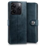 Shock Proof Flip Cover Back Case for Redmi Note 14 Se 5G | Magnetic Wallet Leather Case with Stand - Image 5