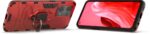 Shock Proof Back Case Mobile Cover for Oppo F21 Pro 4G | Back Cover Case (Tough Armor | Hybrid PC + TPU | Ring Holder & in-Built Kickstand | Red) - Image 6