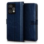 Shock Proof Flip Cover Back Case for Hmd Crest Max 5G | Magnetic Wallet Leather Case with Stand - Image 5
