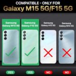 Shock Proof Flip Cover Back Case for Samsung Galaxy M15 5G Prime Edition | Magnetic Wallet Leather Case with Stand - Image 3