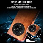 Shock Proof Flip Cover Back Case for Realme 14 Pro Plus 5G | Magnetic Wallet Leather Case with Stand - Image 7