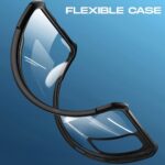 Shock Proof Clear Protective Back Case for Poco X3 GT - AirEDGE Technology | 360 Degree Camera Protection | Transparent Hybrid Back Case Mobile Cover for XIAOMI MI Poco X3 GT - Black - Image 5