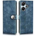 Shock Proof Flip Cover Back Case for Redmi 13 5G | Magnetic Wallet Leather Case with Stand