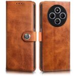 Shock Proof Flip Cover Back Case for Redmi A4 5G | Magnetic Wallet Leather Case with Stand