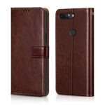 Shock Proof Flip Cover Back Case for 1+ Oneplus 5T | Magnetic Wallet Leather Case with Stand