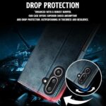 Shock Proof Flip Cover Back Case for Samsung Galaxy M36 5G | Magnetic Wallet Leather Case with Stand - Image 7