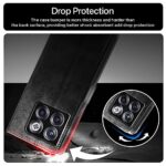 Shock Proof Flip Cover Back Case for 1+ Oneplus 10T 5G | Magnetic Wallet Leather Case with Stand - Image 7